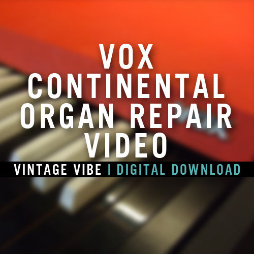 Vox Continental Organ Repair Video